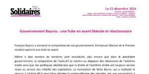 La chute imminente du gouvernement Bayrou : un débâcle politique en perspective